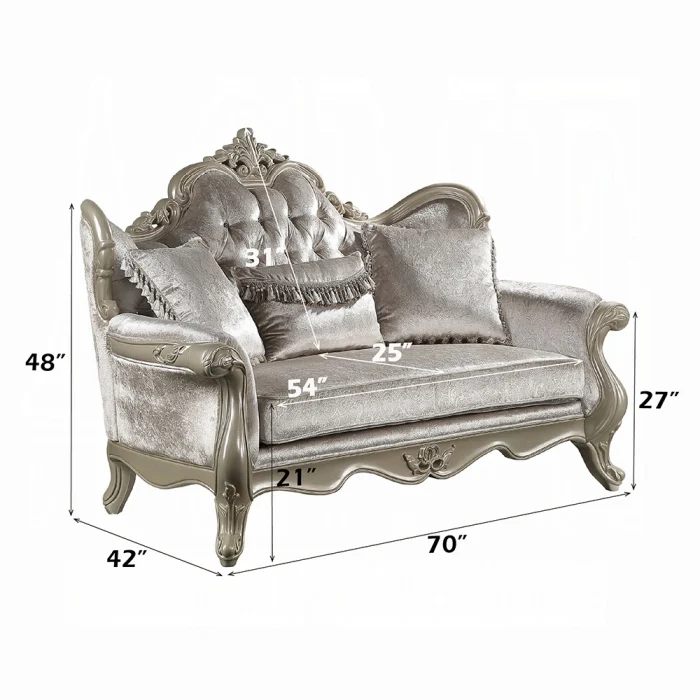 Libertee Loveseat w/3 Pillows - Image 7