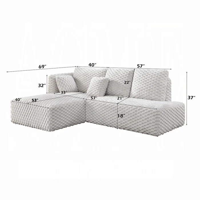 Manya Sectional Sofa - Image 7