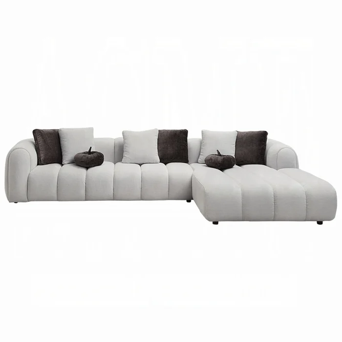 Manilla Sectional Sofa w/8 Pillows - Image 4