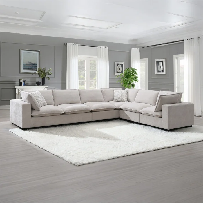 Marisa Modular Left Facing Loveseat w/2 Pillows - Image 16