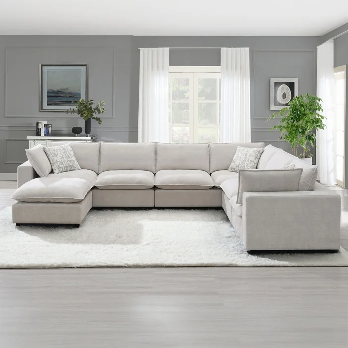 Marisa Modular Left Facing Loveseat w/2 Pillows - Image 17