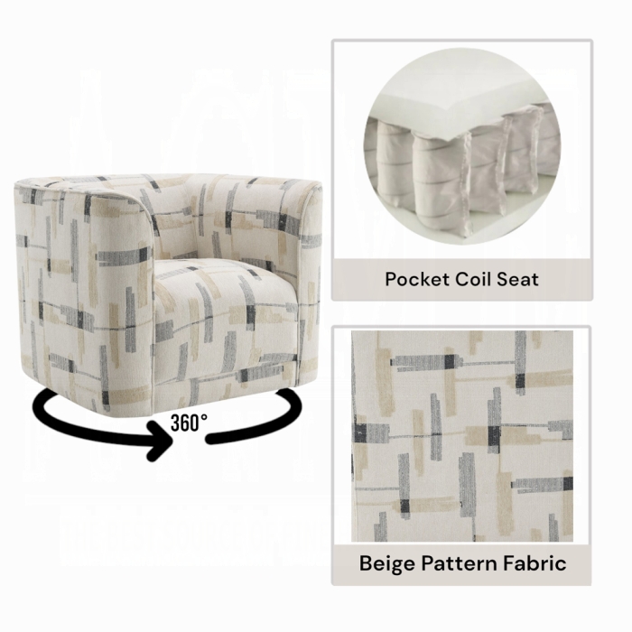 Darya Chair w/Swivel - Image 8