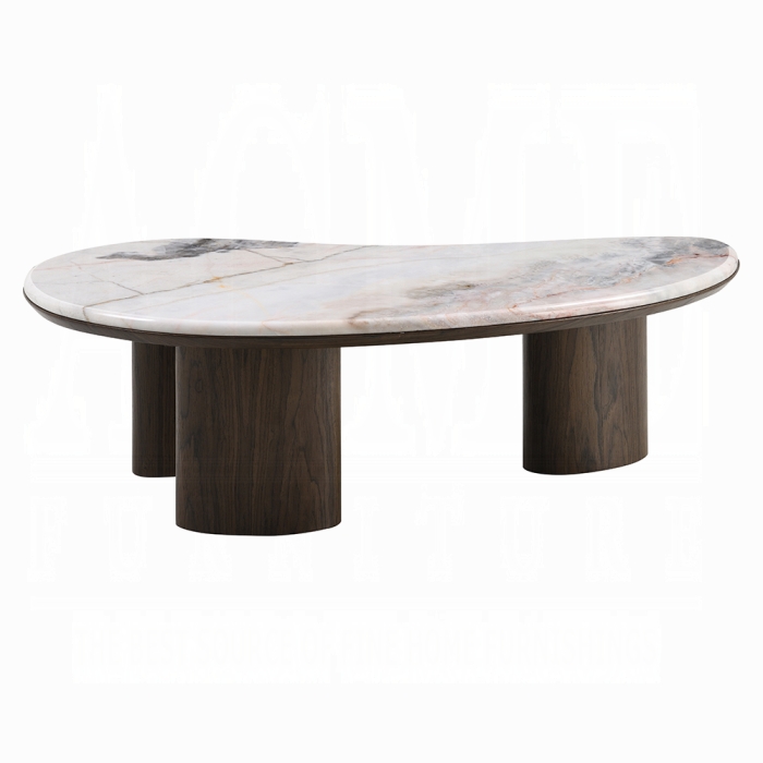 Hanale Coffee Table w/Natural Marble - Image 3