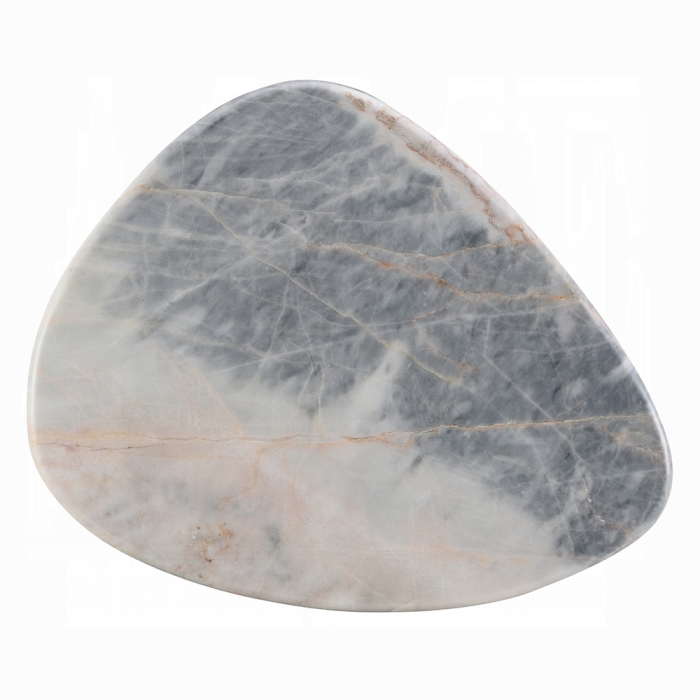 Hanale End Table w/Natural Marble - Image 4