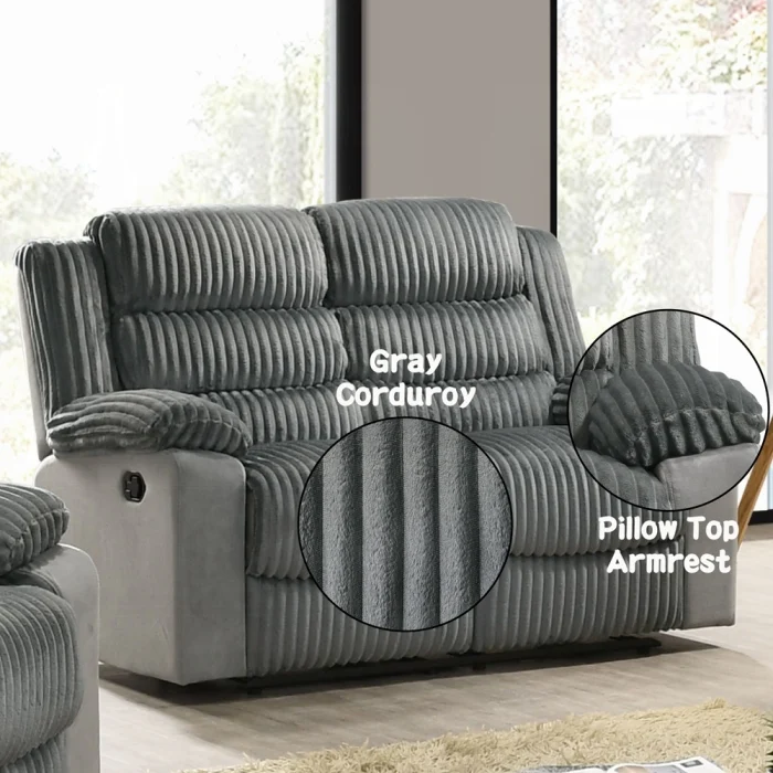Lesley Motion Loveseat - Image 8