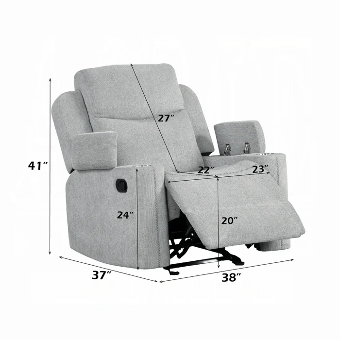 Galya Motion Glider Recliner - Image 9
