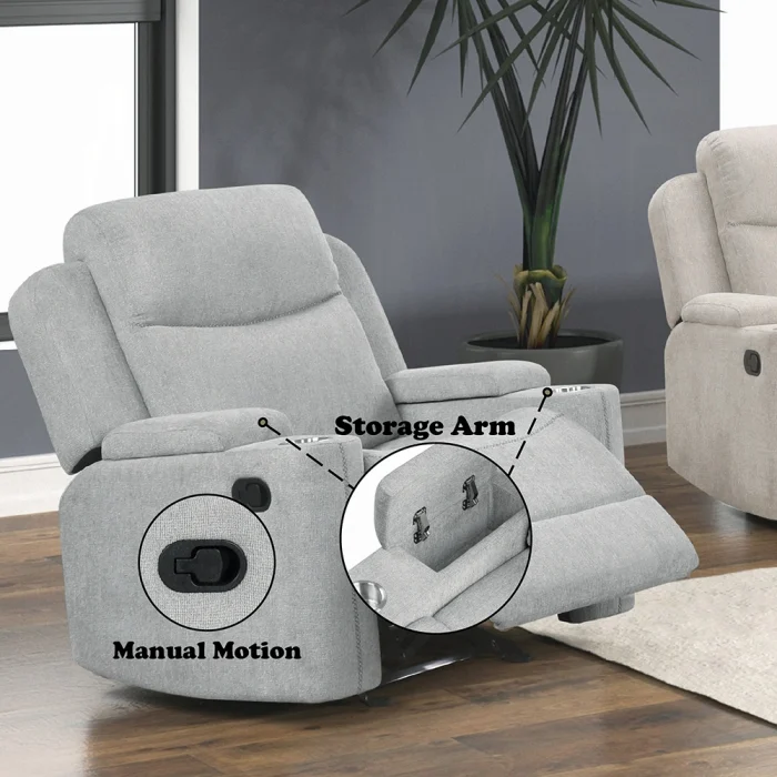 Galya Motion Glider Recliner - Image 10