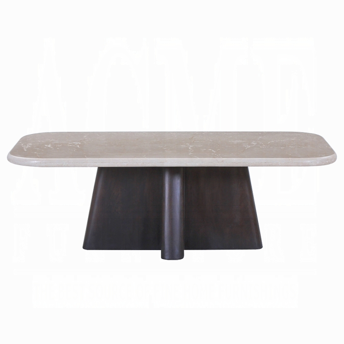 Jacory Coffee Table w/Bottocino Marble Top - Image 3