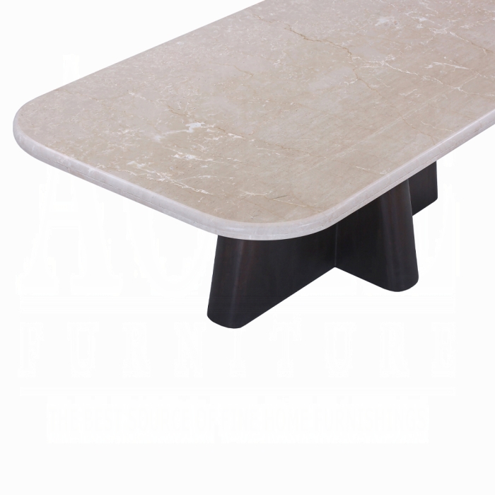Jacory Coffee Table w/Bottocino Marble Top - Image 4