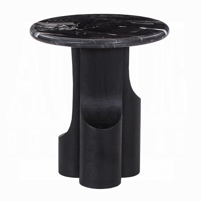 Kinton End Table w/Natural Marble Top - Image 2