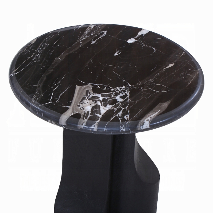 Kinton End Table w/Natural Marble Top - Image 3