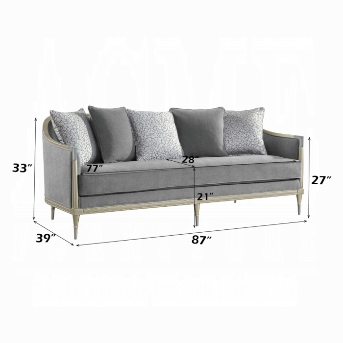 Fernando Sofa w/5 Pillows - Image 7