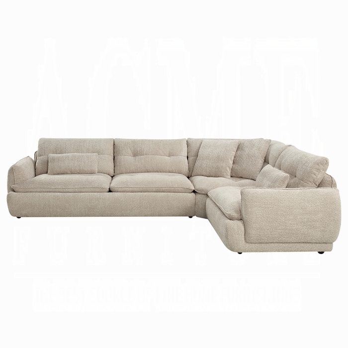 Jonina Sectional Sofa w/4 Pillows - Image 3