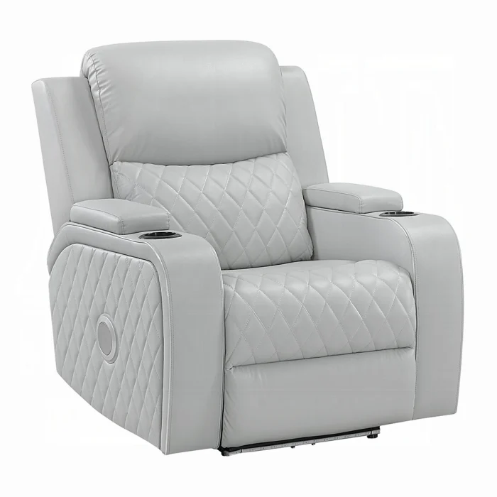 Elonzo Power Motion Recliner w w/LED, Power Headrest & Speaker - Image 2