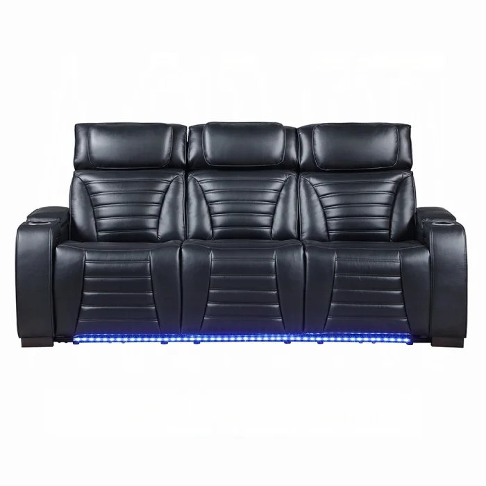 Ephron Power Motion Sofa W/Dropdown Table, Wireless Charging, Reading Light, Power Headrests & LED - Image 4