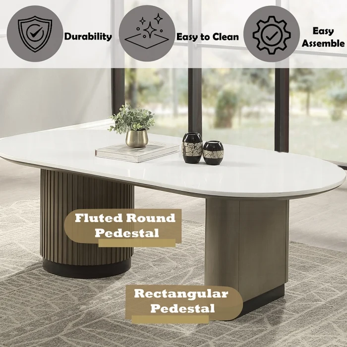 Clayten Coffee Table w/Engineered Top - Image 7