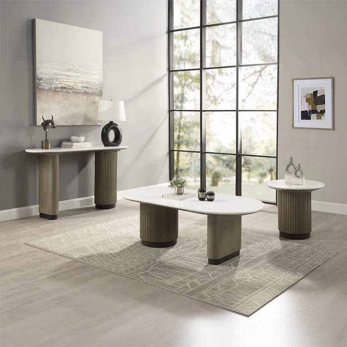 Clayten Coffee Table w/Engineered Top - Image 2