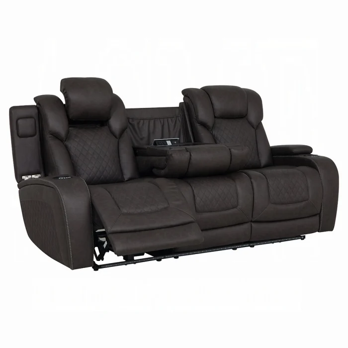 Wendell Power Motion Sofa w/Dropdown Table, Storage, USB & LED - Image 3