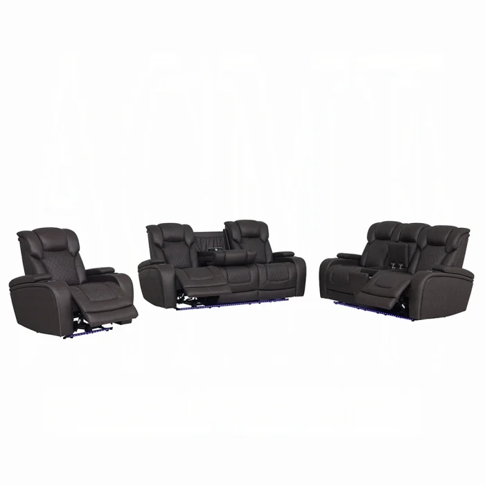 Wendell Power Motion Sofa w/Dropdown Table, Storage, USB & LED - Image 9