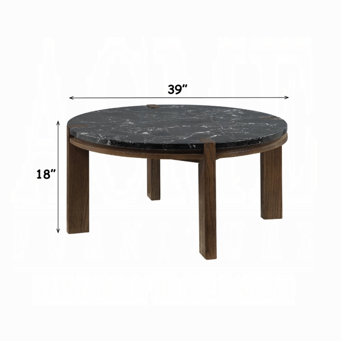 Estella Coffee Table w/Marble Top - Image 6