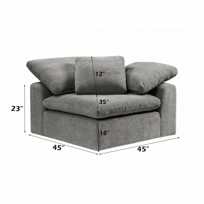 Naveen Modular - Wedge w/Pillow - Image 8