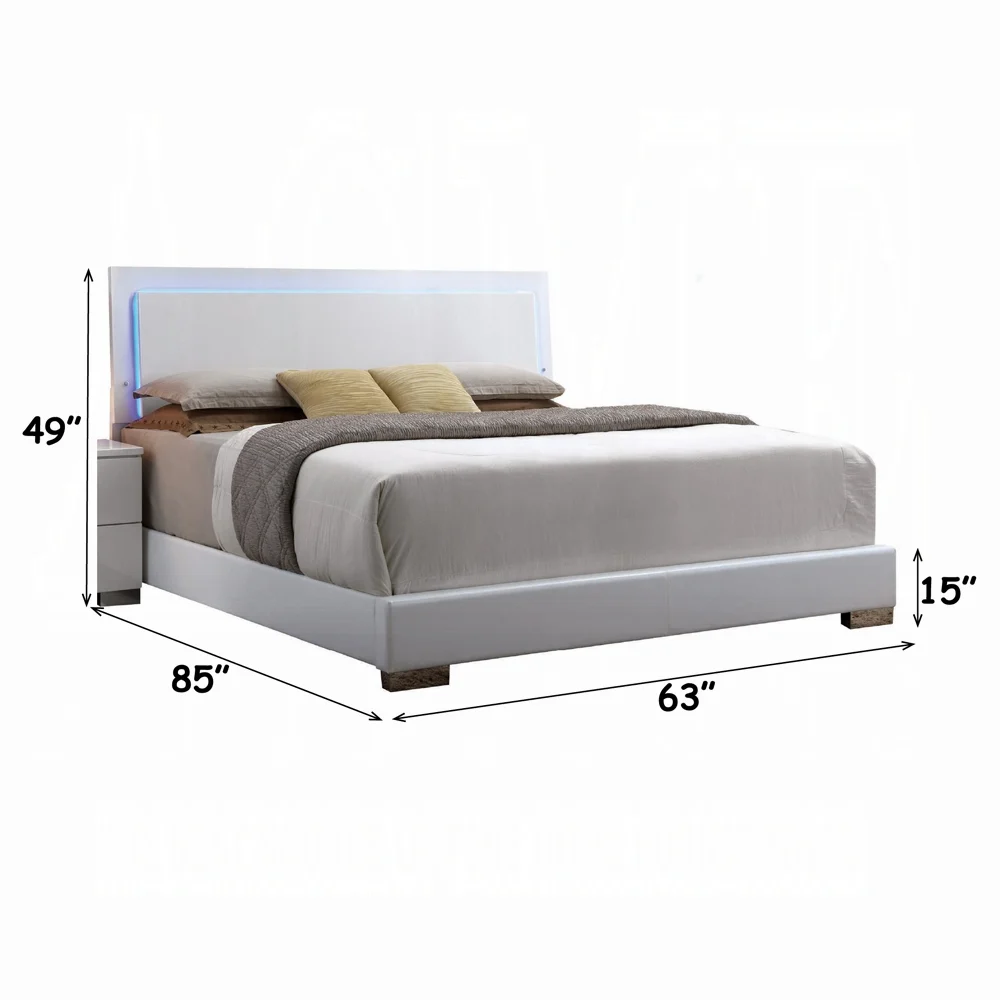 Lorimar Queen Bed W/Led - Image 2