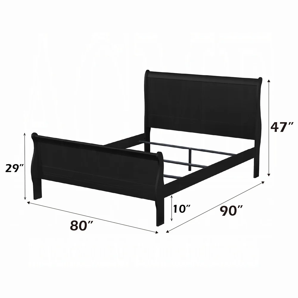 Louis Philippe EK Bed - Image 9