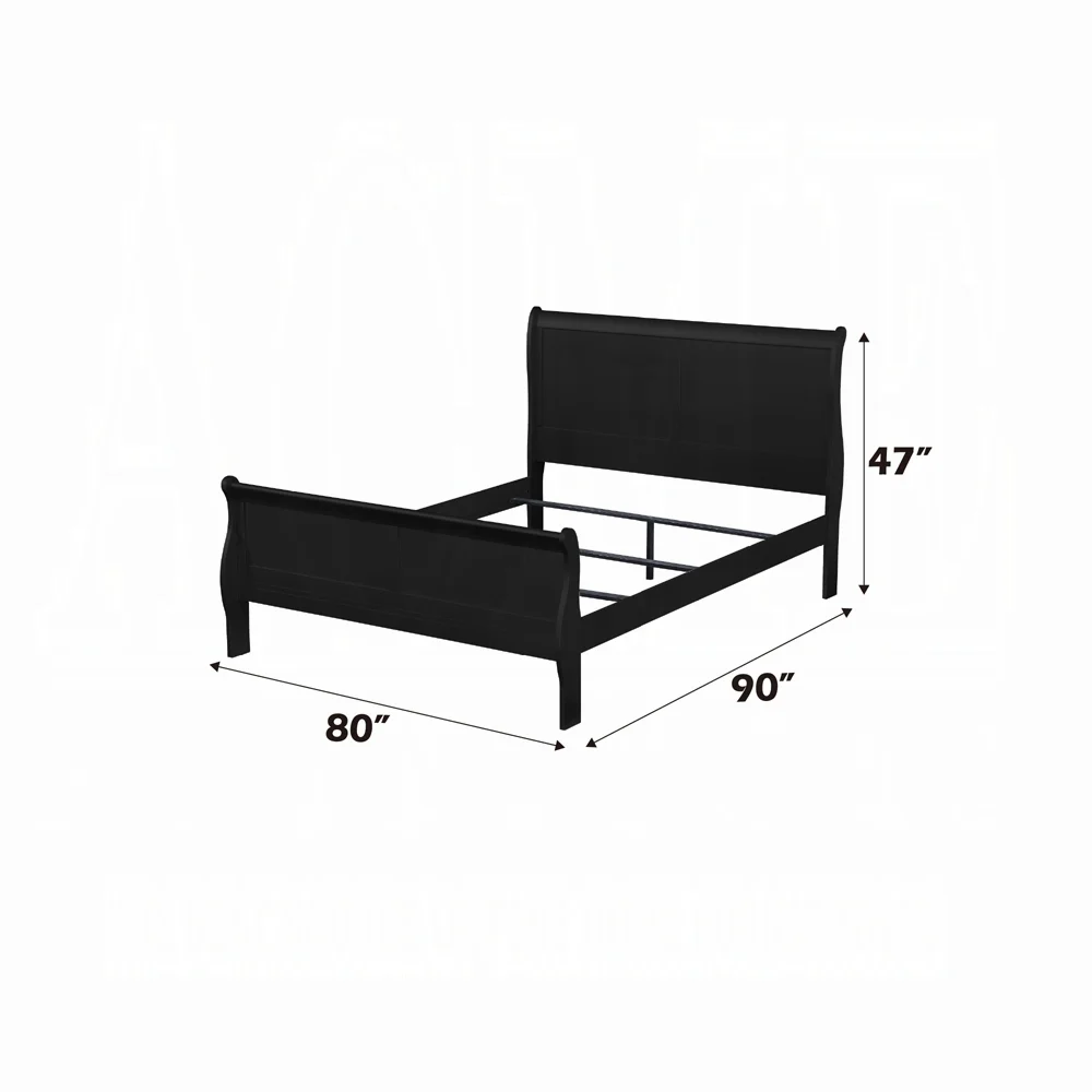 Louis Philippe EK Bed - Image 7