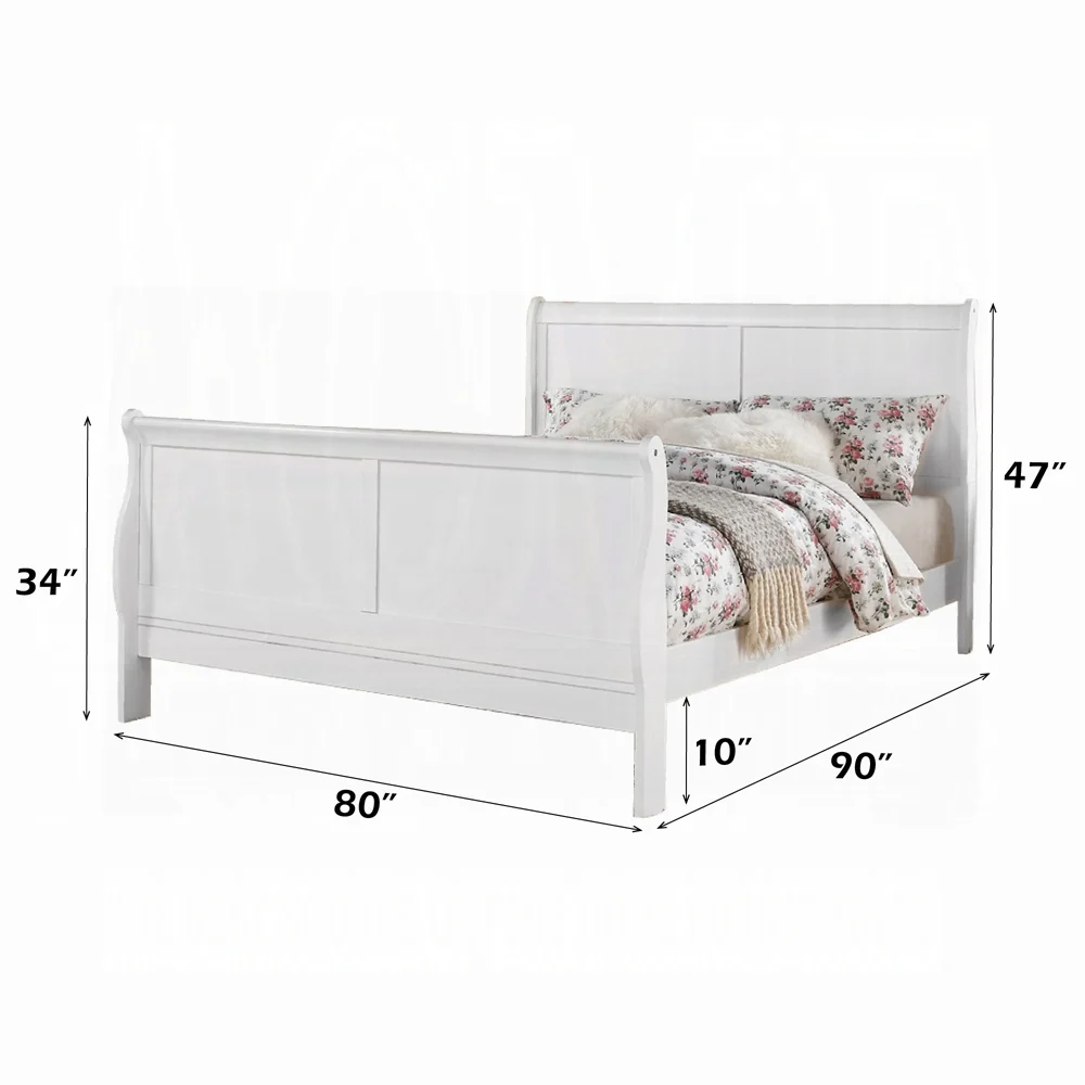 Louis Philippe III EK Bed - Image 6