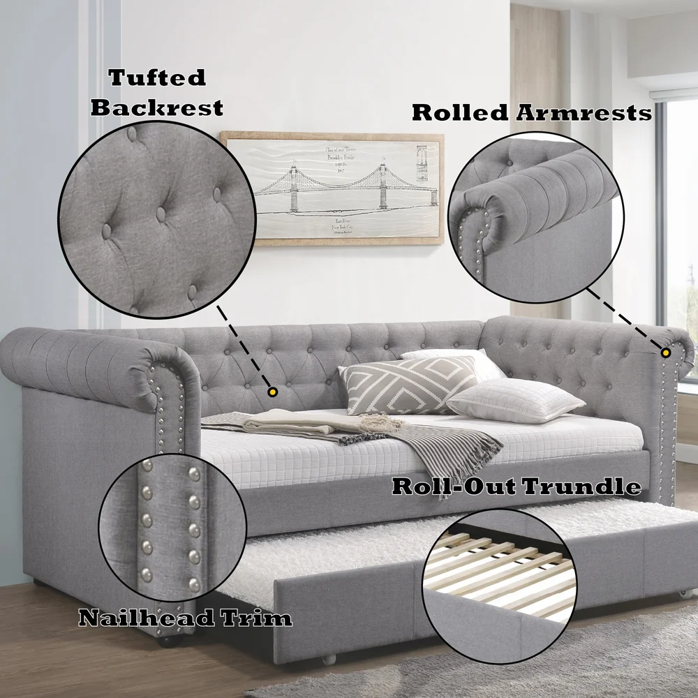 Justice Daybed W/Trundle (Twin) - Image 8
