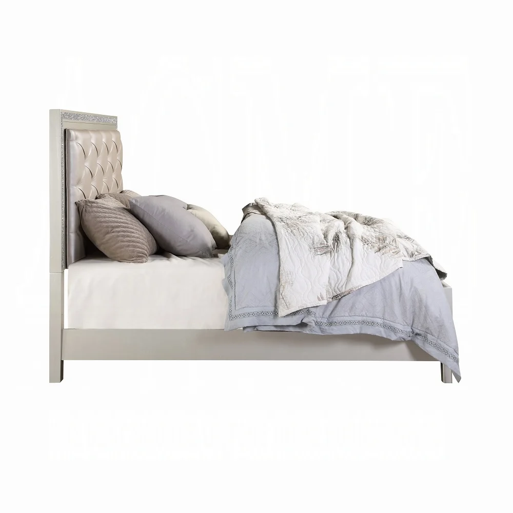 Sliverfluff EK Bed W/Led & Storage - Image 4