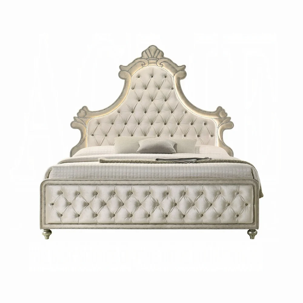 Lucienne Queen Bed W/LED - Image 4