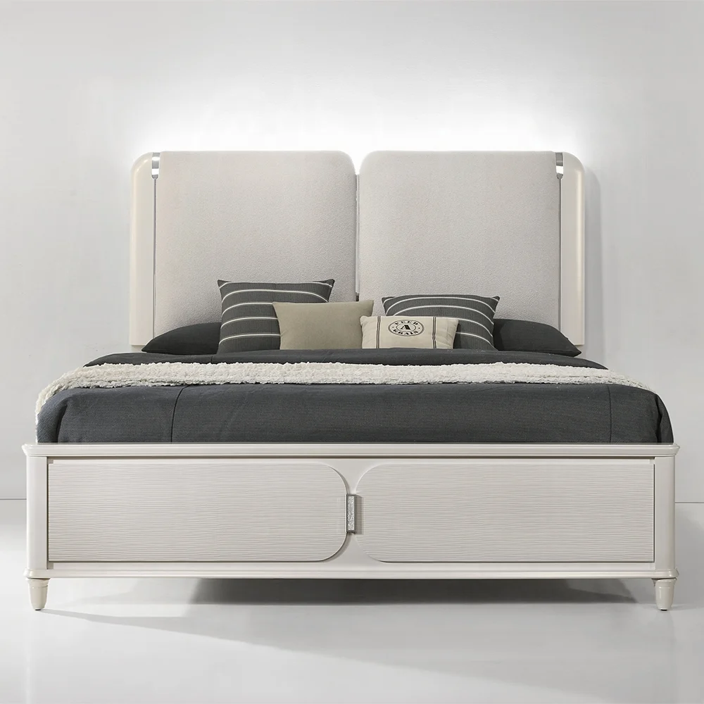 Laveda Queen Bed w/LED - Image 4