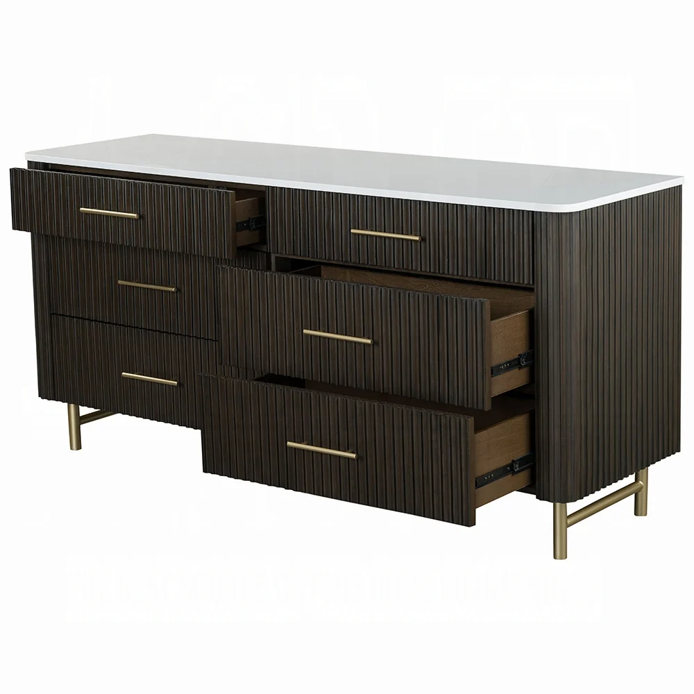 Clayten Dresser w/Marble Top - Image 6